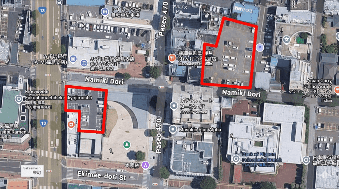 周辺駐車場マップ