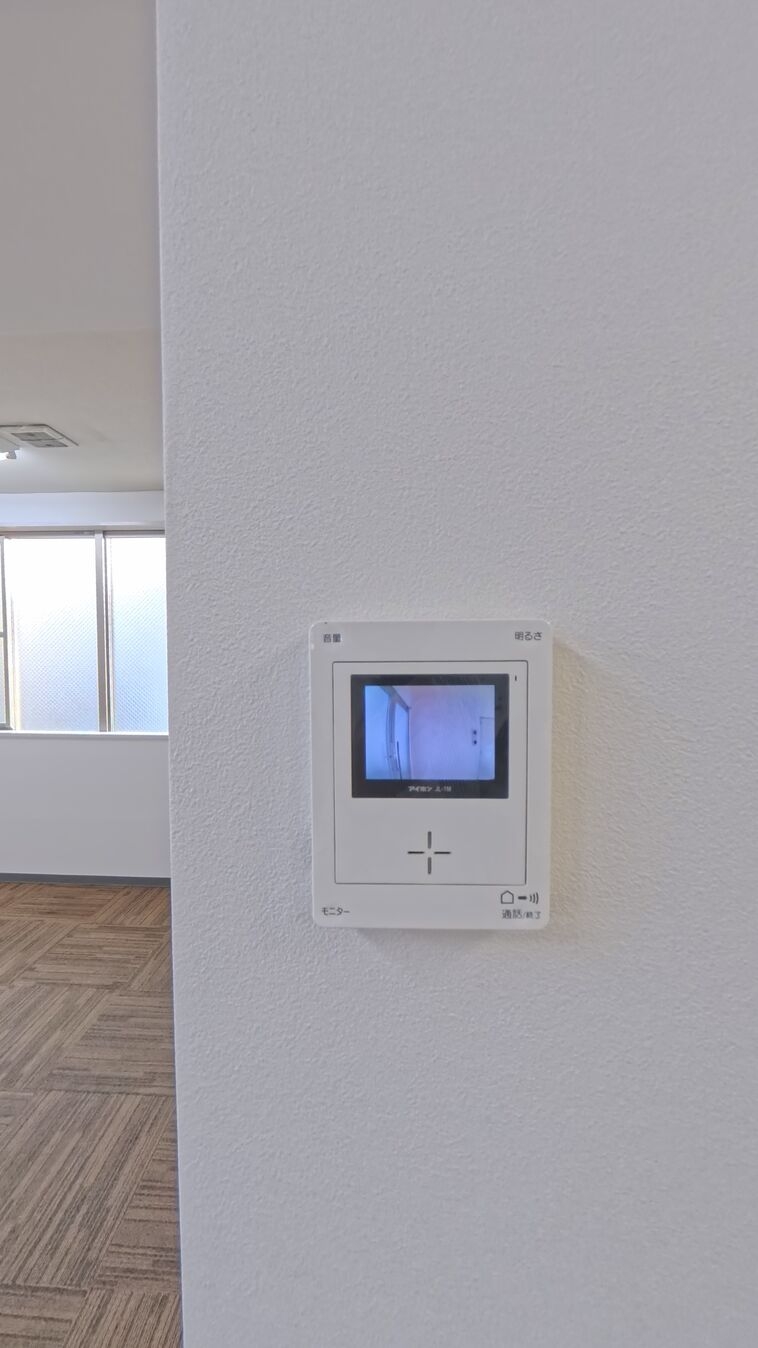 カラーモニター付きインターホン